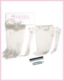 Vlasové klipy Premium Platinum