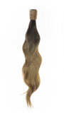 Medium Brown Ombre Culík - 56 cm