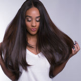 Dark Brown Ombre Luxusní klipy 6v1 Ultimate